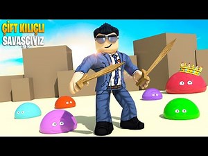 ⚔️ Çift Kılıçlı Savaşçı Oluyoruz! Slime Avladık! ⚔️ | MeloBlox RPG | Roblox Türkçe