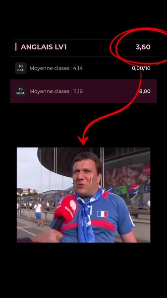 Yes is a Giroud #humour #pourtoii #pronote #anglais #giroud