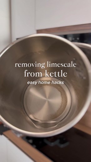 Easy Home Hack: Descaling Your Kettle with Lemon & Vinegar