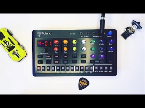 Roland T-8 : Practising and chaining patterns together.