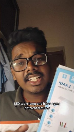 This LED Lamp Has COOL Features! 💡🔥 #shorts #lamp #ledlamp #study #unboxing #desksetup