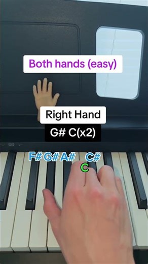 Looks hard… but it’s EASY 😳🎹