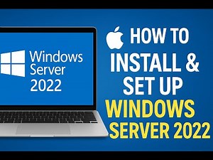 How To Install And Setup Window Server 2022 On MacBook (M1/M2/M3/M4/M5)