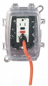 Intermatic WP1150C Weatherproof Single Gang 4-3/4 inch