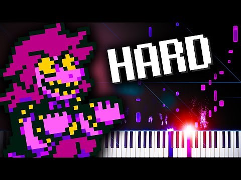 RUDER Buster (from Deltarune) - Piano Tutorial