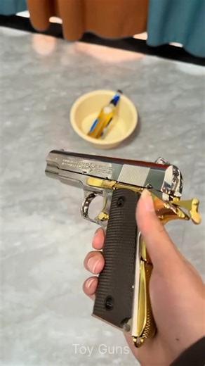 Realistic Toy Gun Test 🔫 | Mini Blaster Power Shot #Shorts