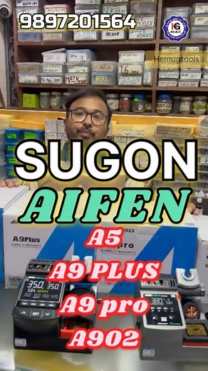 3.7K views · 235 reactions | Sugon micro soldiering iron #sugon #micro #soldering #iron #mobilerepairing #tools #wholesale #toolshop #hemug #hemugtools @hemug_tech_and_tools #karnataka #mechanic #laptoprepair #motherboardrepair #kerala #tamilnadu #kolkata #chennai #mumbai #agra #up | Hemugtools | Facebook