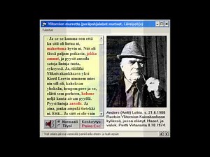 Suomen murteet - Old Finnish dialects