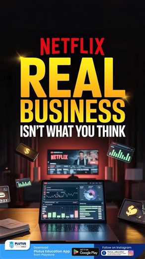 Netflix Real Business 🤯 Isn’t What You Think! #plutuseducation #business #startup