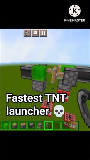 How to make TNT cannon #minecraft #tranding #gaming