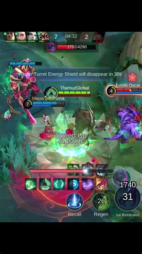 My Thamuz so Crazy Damage & Aggressive! 😈🔥 s7 #mlbb #shorts