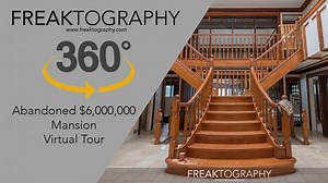 $6,000,000 Abandoned Mansion | 360° Self-Guided Virtual Tour | Abandoned Mansion