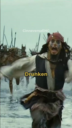 Did u know the secret behind Captain Jack Sparrow’s walk?#jacksparrow #piratesofthecaribbean #shorts