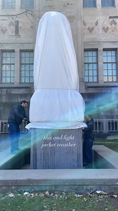 Every spring, once the weather permits, ROM’s “hibernating” Guardian Lions remove their “outerwear” (with help from ROM preparators and conservators) and let the fresh air blow through their “fur”. 🦁 For the rest of us, it’s the perfect date for a light jacket. 🧥 #misscongeniality #april25 #theperfectdate #lightjacketday | Royal Ontario Museum