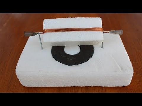 DIY Simple DC Motor / How to Make a Simple dc Motor