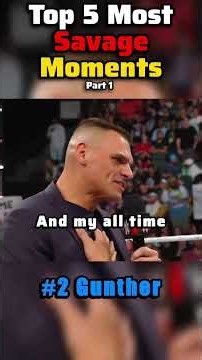 Ranking The Most Savage Moments In WWE Part 1 #wwe #ranking