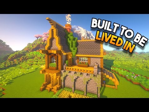 Easy Minecraft Survival Base House Tutorial | Cozy & Functional Build