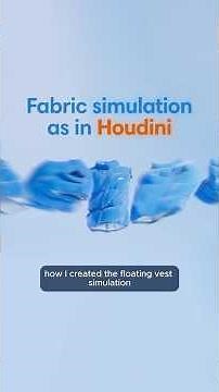 How to create a realistic cloth simulation in Marvelous Designer and Cinema 4D? Subscribe👆