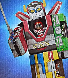 We’re celebrating 40 years of Voltron in Little People Collector style with a set featuring the super force of space explorers and their humanoid robot. | Mattel Creations