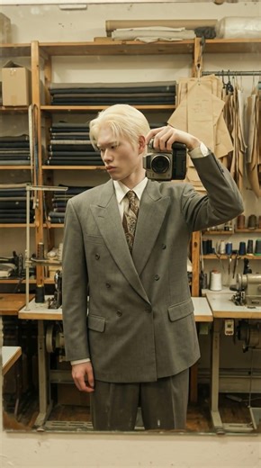 love the tailor.... #fashionweek #fashion #albino #휙봐 #쩐다 #model #tailoring