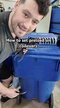 Here's how to set preload on your coilovers #coilovers #coilover #e36 #m3 #bmw|