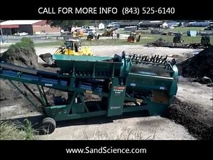 Roto-Screen 454 Trommel - Screening Topsoil