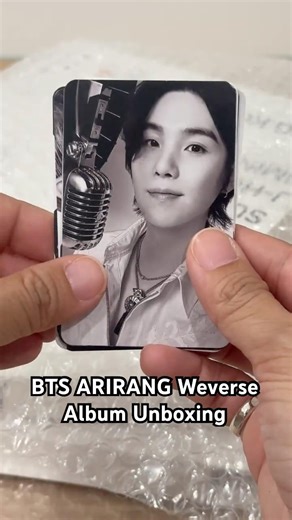 My FIRST EVER BTS ARIRANG Weverse Album Unboxing 😍 Photocards + Dolby Sound!