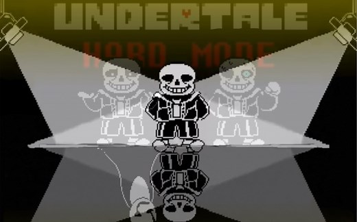 【Undertale Hard Mode by RTF】超难 困难sans战 全阶段通关！！！