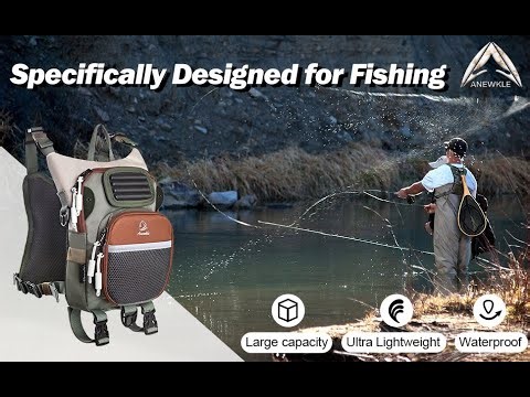 Anewkle Fly Fishing Chest Pack