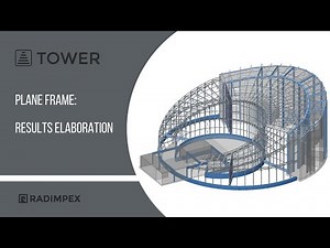 TOWER: Plane frame - Results elaboration and steel stability control