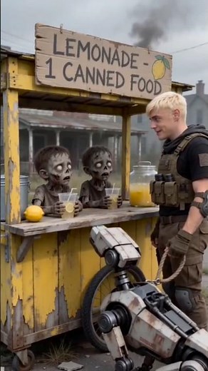 I found a lemonade stand during the apocalypse