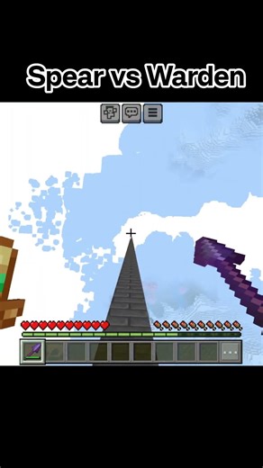 Who player master spear 💀 #minecraft #shorts