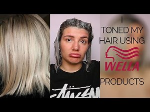 I TONED MY HAIR | WELLA COLOUR TOUCH 7/89, 8/81 AND 10/81 | GREY/SILVER HAIR FROM PALE BLONDE