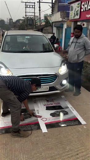 Installing 3 inch Projector for length 300 Watt powerful LED headlights #light #caraccessories #
