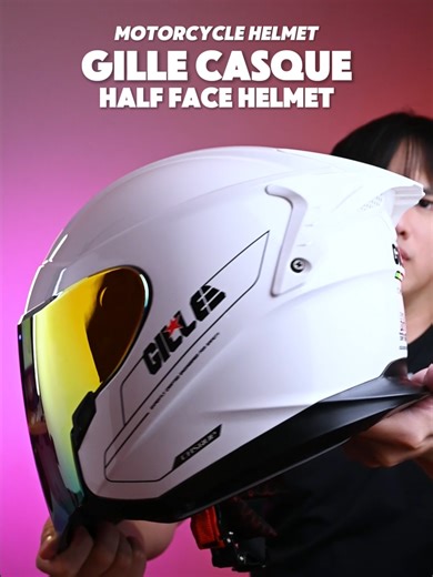 Exploring the Gille Half Face Motorcycle Helmet