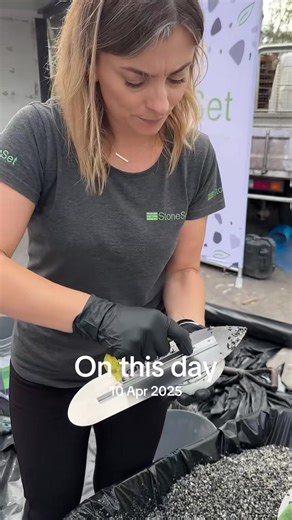 Custom Stone Samples from Training Leftovers