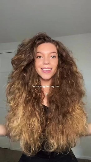 Silky Straight Hair in Seconds with TYMO Ring Straightening Brush