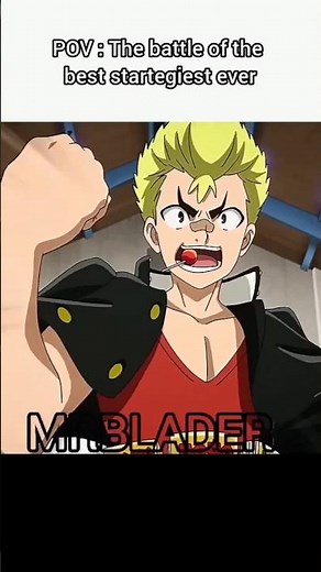 POV : The battle of the best strategist ever #beyblade #edit