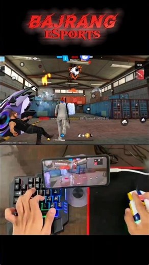 Mastering: Free Fire keyboard and mouse⌨️ 🖱 📲 #short #viral #geekgamer #youtubeshorts#mixpro