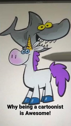 Being a Cartoonist is AWESOME!!!