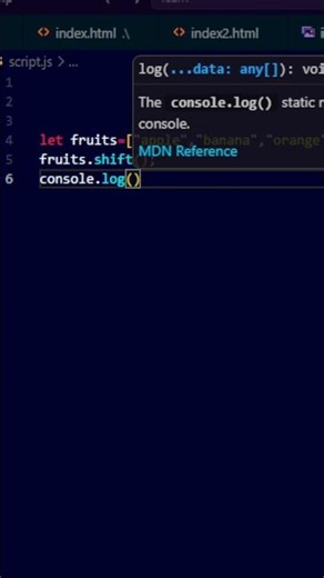 how to remove😎 araay first element using array method