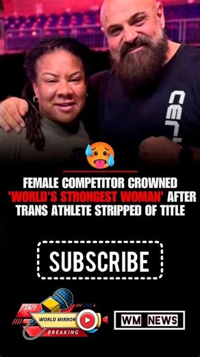 POWER RESTORED: Andrea Thompson Reclaims Strongest Woman on Earth After TransCompetitor Disqualified