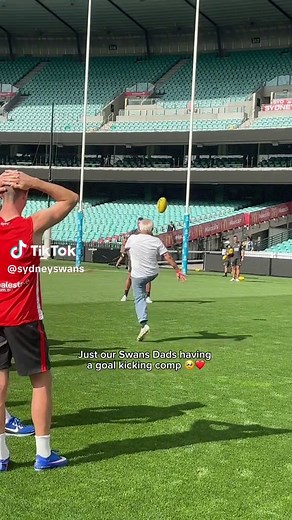 Dads Hilariously React to Swans Game | AFL Fun