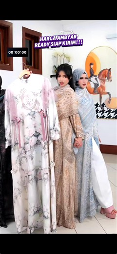 Zahra & fuji live baju kak shell di beauty store malaysia #zahra #fuji #fujian #shellasaukia #baju #ss #store #malaysia