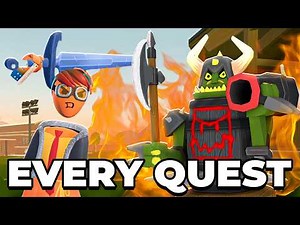 I Tried To Beat EVERY REC ROOM QUEST...