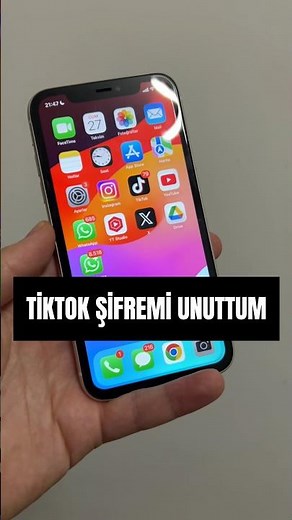 TİKTOK ŞİFRE UNUTTUM! (E-POSTA + NUMARA OLMADAN GİRİŞ)