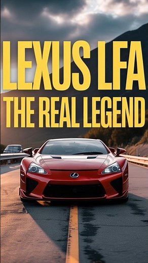 The Legend of Lexus LFA #shorts #ytshorts #lexus #lfa