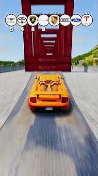 How many cars can jump over 10 Containers ? 🚗