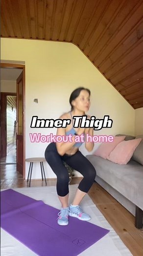 Inner thigh cellulite workout. Cellulite workout for thighs and bum at home. Intense thigh exercises