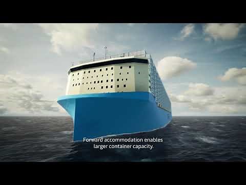 Maersk - Next Generation of Maersk Container Vessels Designed for Green Methanol.